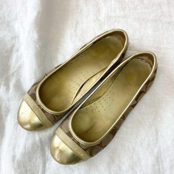 Coach Signature Cecile Ballet Flats - Picture 2 of 16